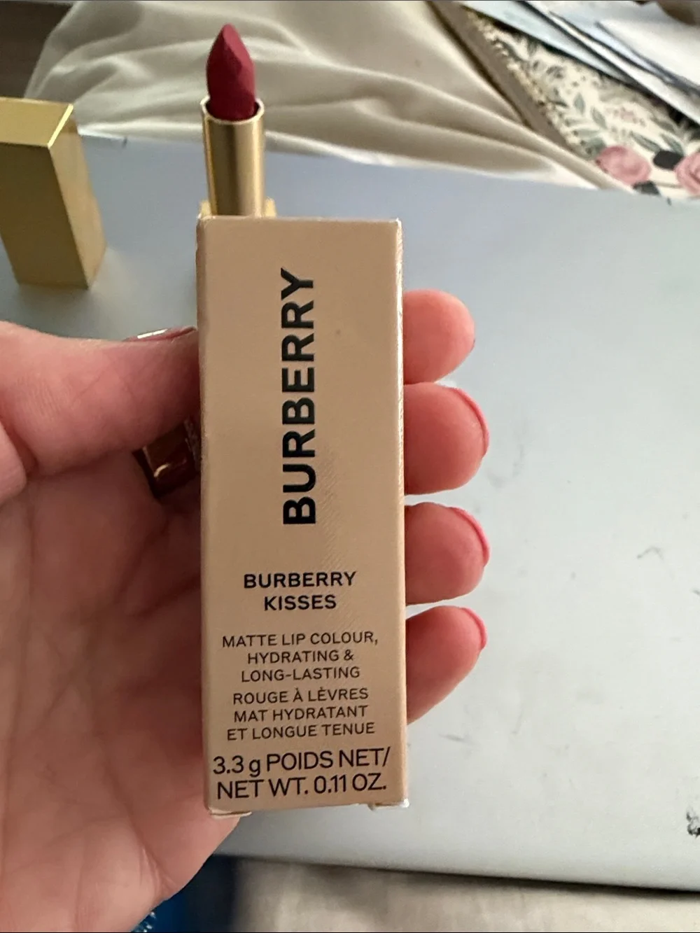 Burberry Matte Russet (93) Lipstick - maroon/Red